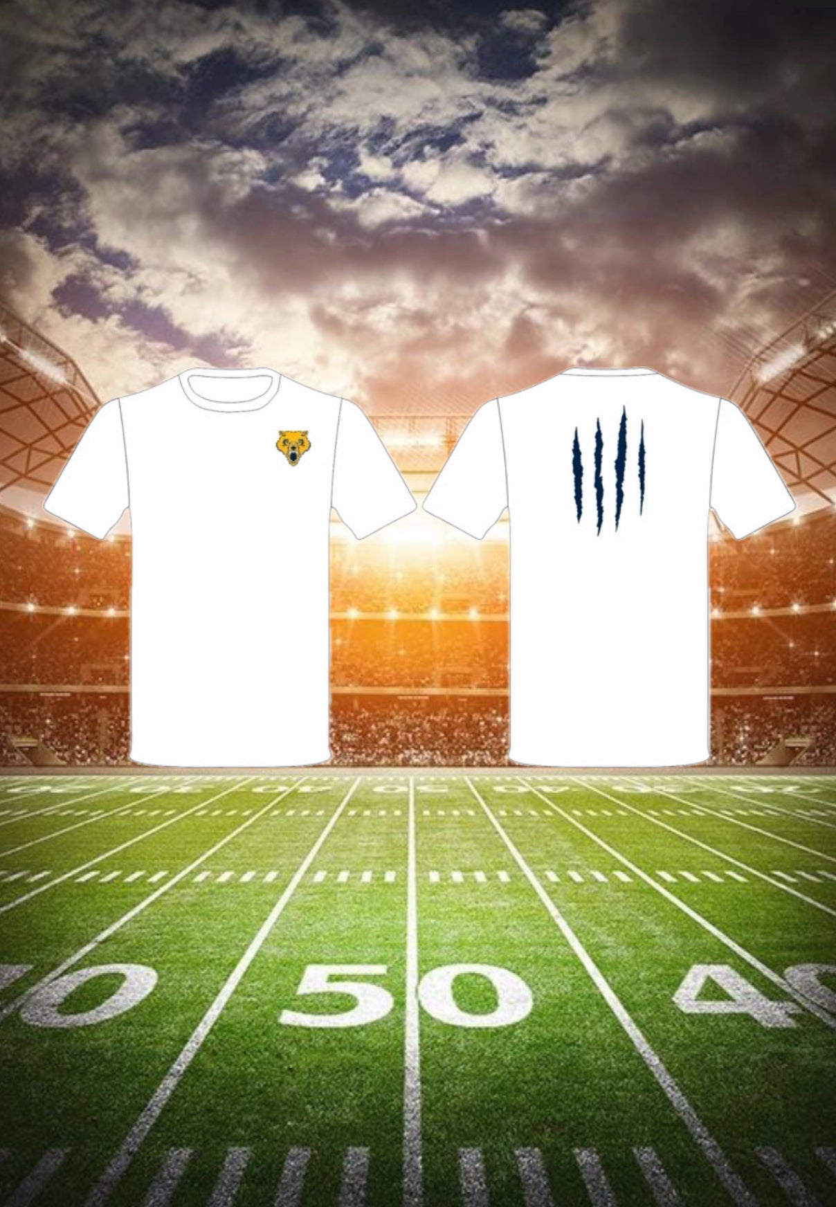 Wolfpack 4-Stripe T-Shirt