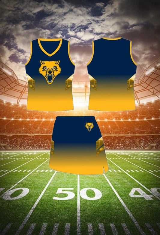 Lady Wolfpack X B2B Cheer Uniform